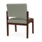 Lesro Lenox Armless Guest Chair, 22.5 in W 26 in L 31.5 in H LW1102 - alternate 2